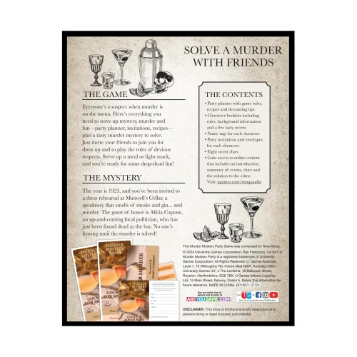 Murder Mystery Partry - Cocktail for Murder