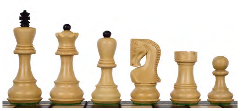 Schaakstukken 'Zagreb' KH 90 mm